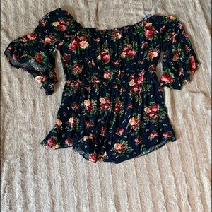 Jumper that has a cute rose design